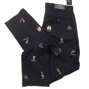 POLO BEAR COLLEGIATE MULTI EMBROIDERED Chino